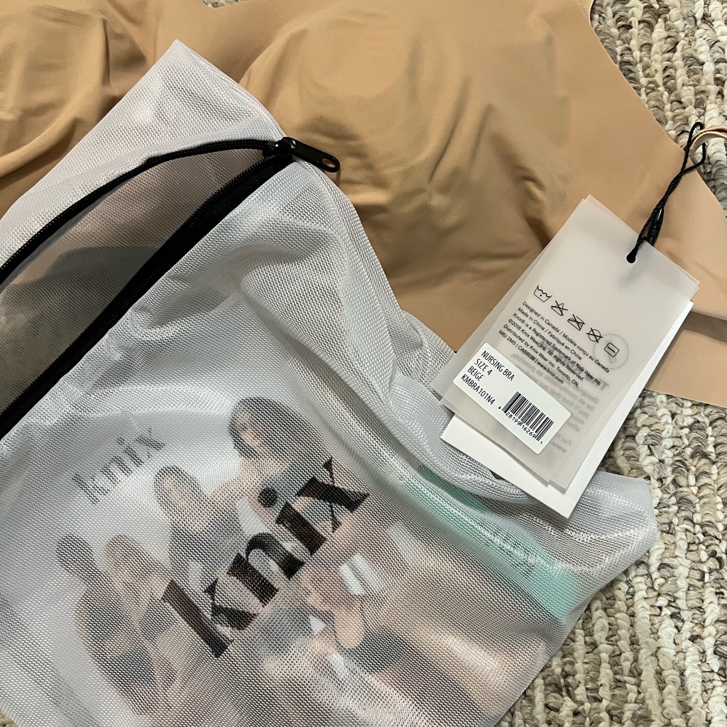 Knix Smooth NudeTan Wireless Nursing Bra